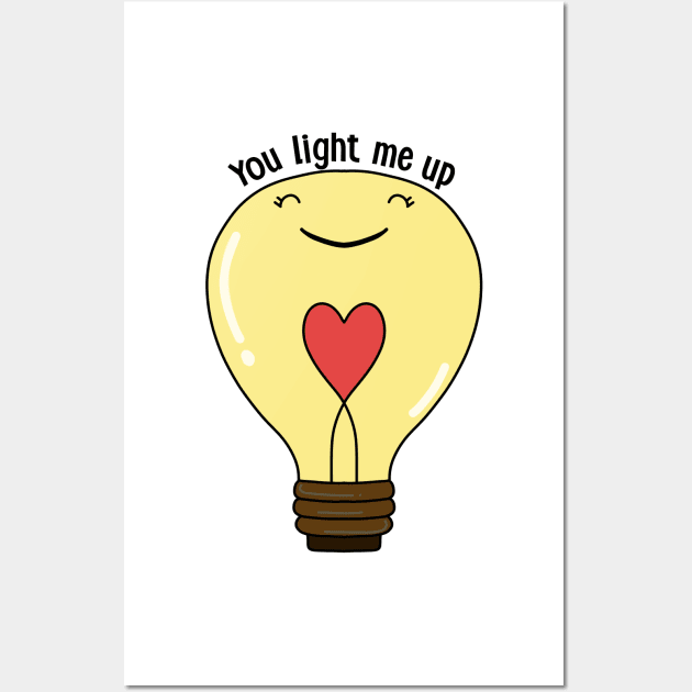 You light me up Wall Art by medimidoodles